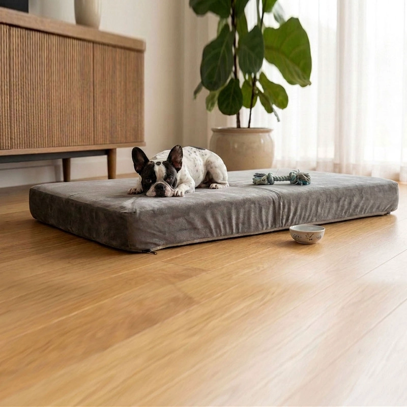 COLCHON PARA MASCOTA IMPERMEABLE VELVET 70X100 CM - 1