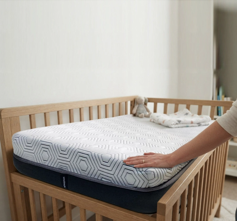 COLCHON CUNA ANTIREFLUJO ZEN TOP BABY CON FUNDA 70X100X15 CM - 7