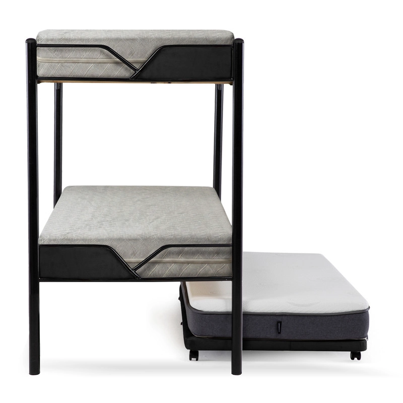 CAMAROTE TRIPLE ZEN METALICO  + COLCHONES BEST ESPUMA 1.5 PLAZAS - 2