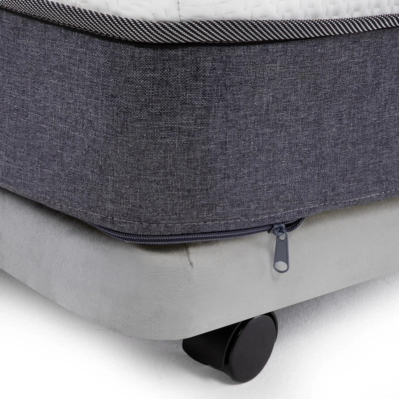 CAMAROTE TRIPLE ZEN METALICO  + COLCHONES NEW TOP RESORTES 1 PLAZA - 8