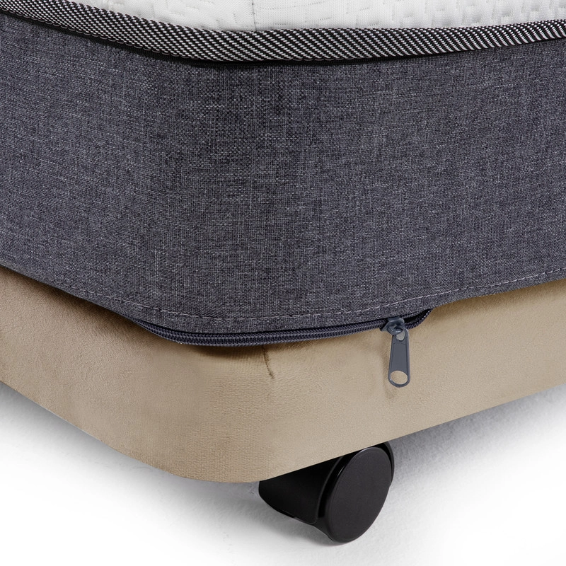 CAMAROTE TRIPLE ZEN METALICO  + COLCHONES CANNON RESORTES 1.5 PLAZAS + 2 SABANAS Y 2 ALMOHADAS - 8