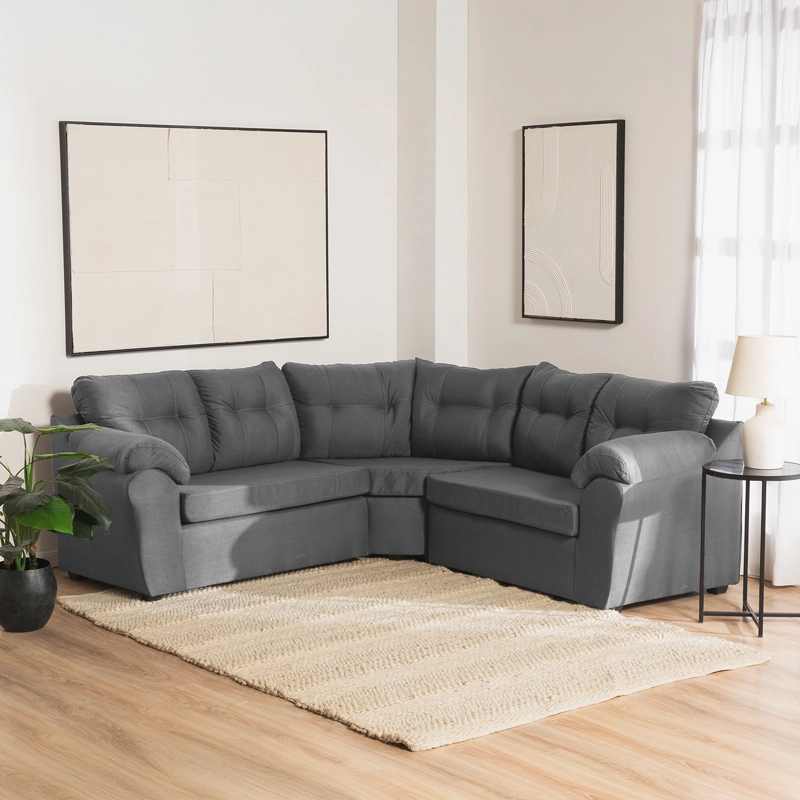 SOFA SECCIONAL POLONIA 2.1.2 TELA - 1