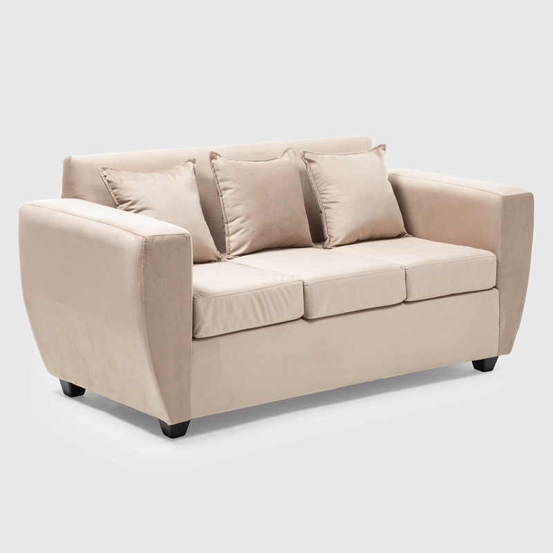 LIVING KANSAS 3 CUERPOS + 2 POUF FELPA - 3
