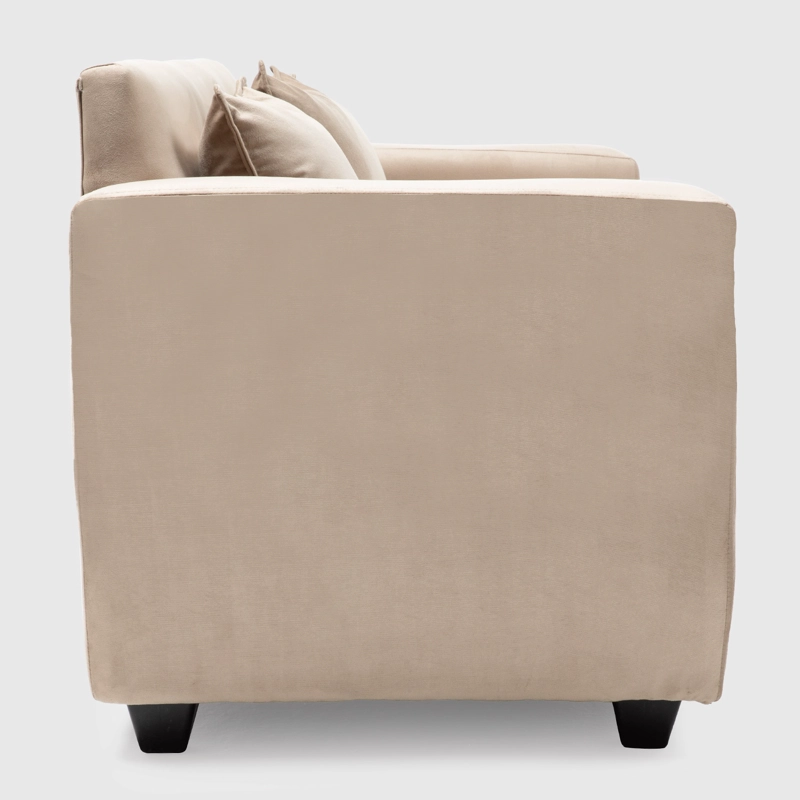 LIVING KANSAS 3 CUERPOS + 2 POUF FELPA - 5