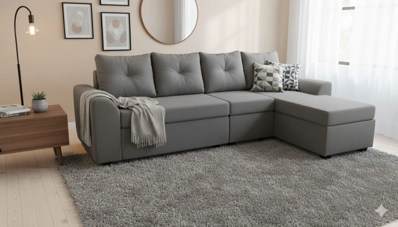 SECCIONAL MODULAR BRUSELAS 4.1 FELPA - 1