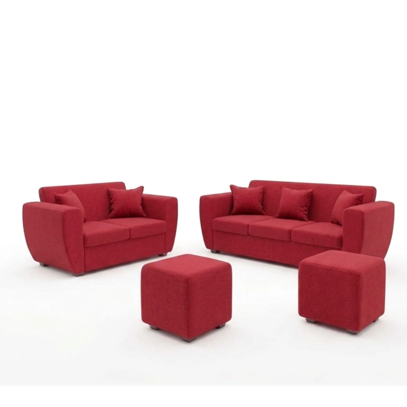 LIVING KANSAS 3.2+ 2 POUF FELPA - 2