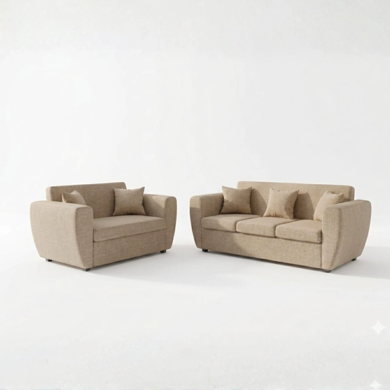 LIVING KANSAS 3.2+ 2 POUF FELPA - 3