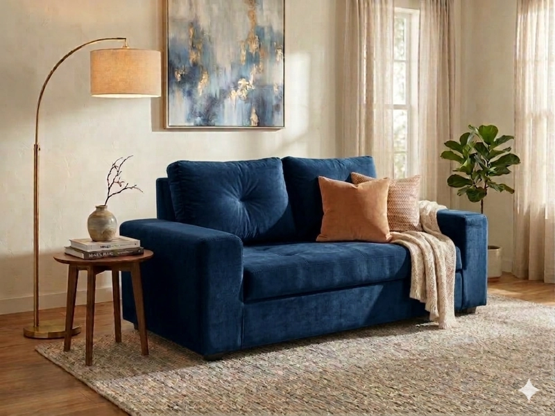 SOFA PRAGA 2 CUERPOS  FELPA - 1