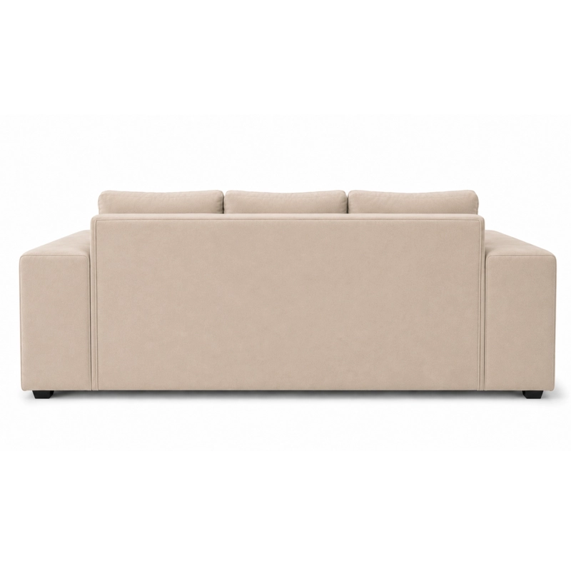 SOFA PRAGA 3 CUERPOS FELPA - 3