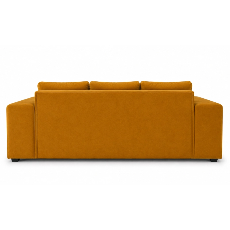 SOFA PRAGA 3 CUERPOS FELPA - 3