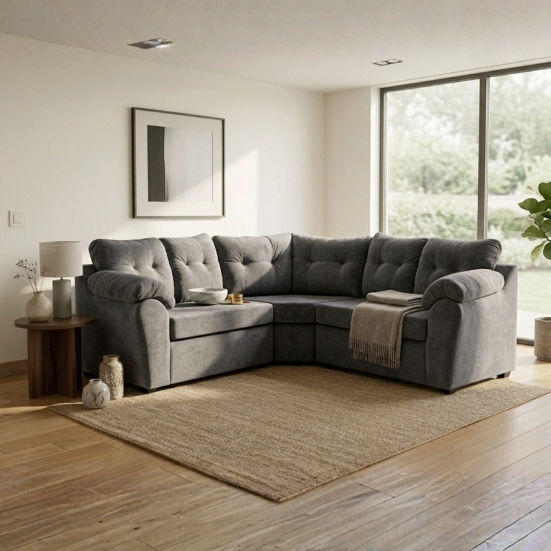 SOFA SECCIONAL POLONIA 2.1.2 FELPA - 1