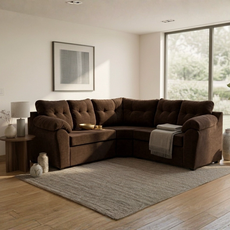 SOFA SECCIONAL POLONIA 2.1.2 FELPA - 1