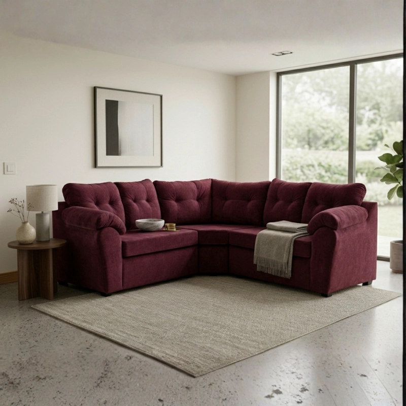 SOFA SECCIONAL POLONIA 2.1.2 FELPA - 1