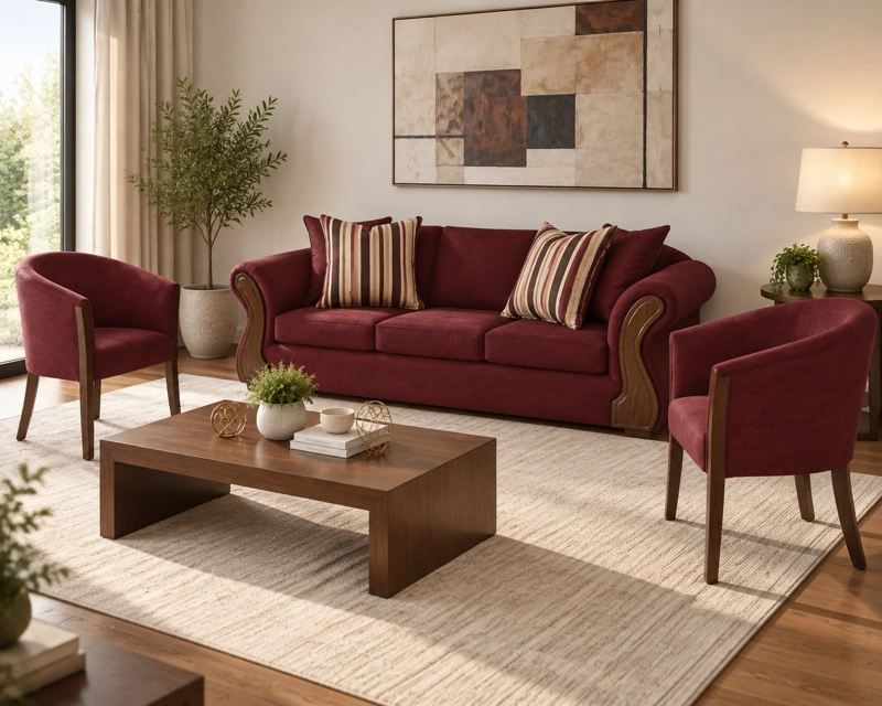 LIVING TARENTO 3.1.1 + SITIALES TELA - 7