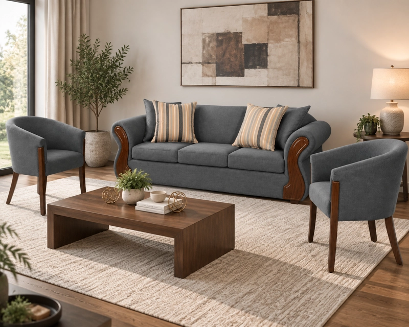 LIVING TARENTO 3.1.1 + SITIALES TELA - 9