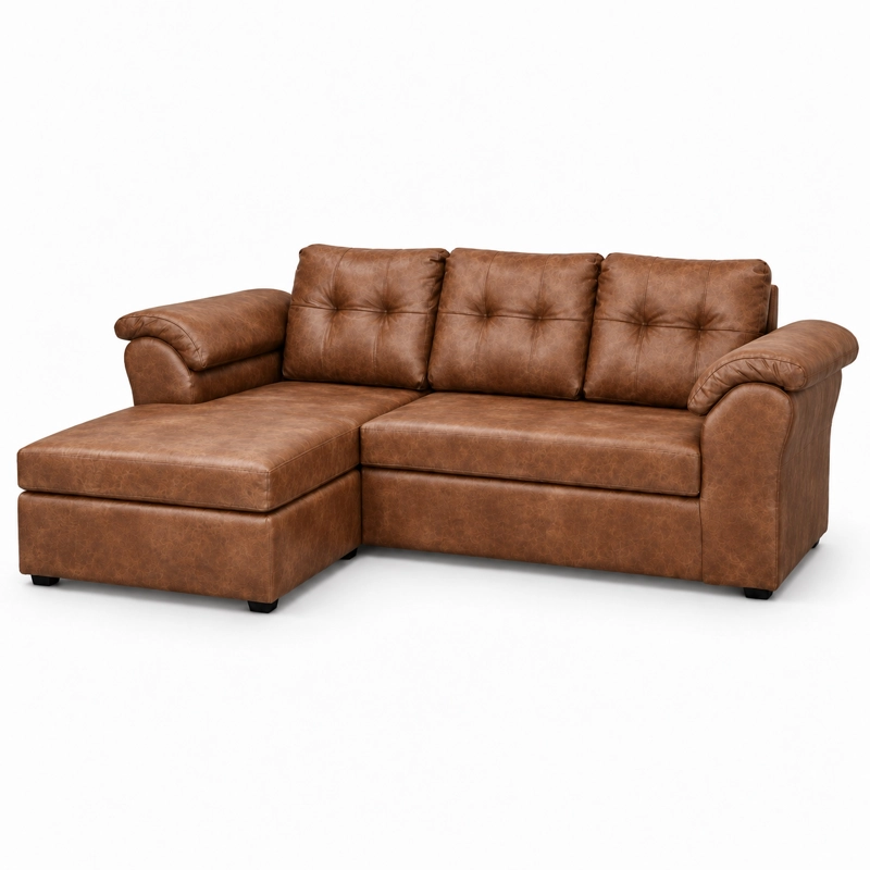SOFA MODULAR LAOS 3.1 INTERCAMBIABLE CUERO SINTETICO - 2