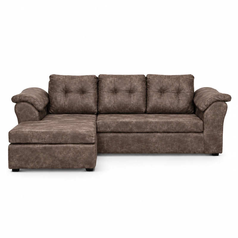 SOFA MODULAR LAOS 3.1 INTERCAMBIABLE CUERO SINTETICO - 3