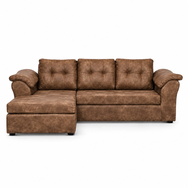SOFA MODULAR LAOS 3.1 INTERCAMBIABLE CUERO SINTETICO - 3
