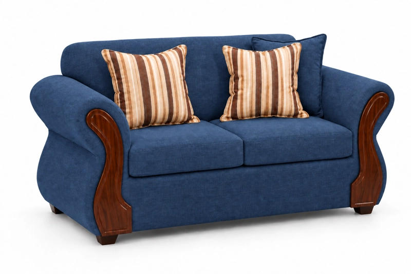 SOFA DECO OUTLET ORO TARENTO 2 CUERPOS TELA - 2