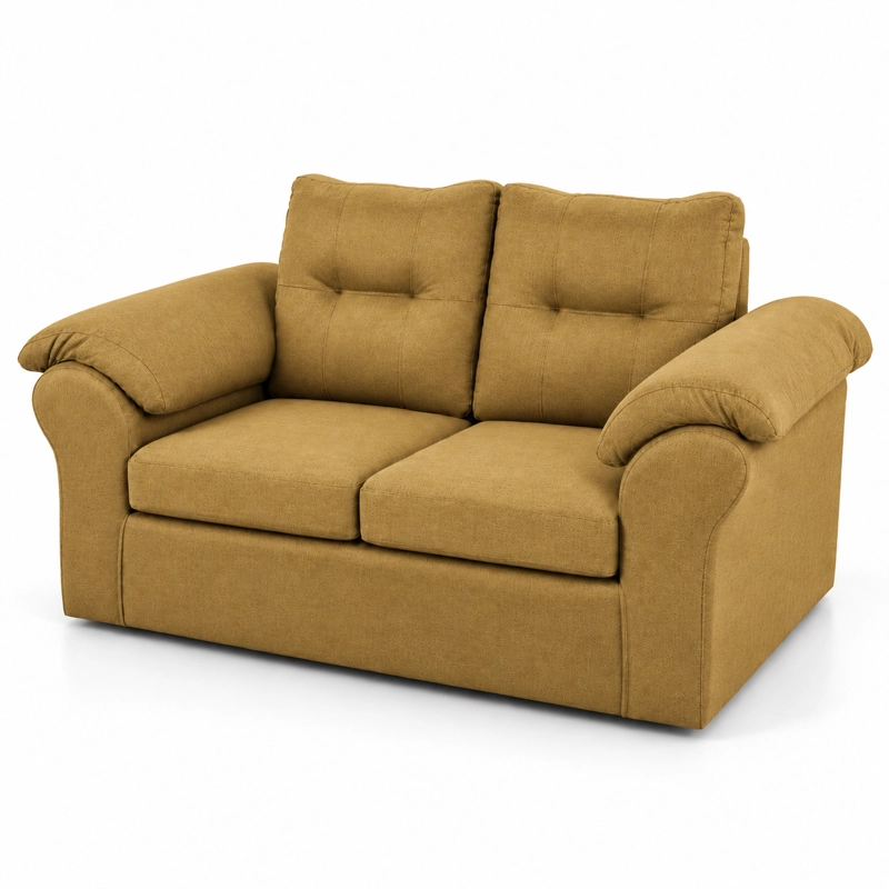 SOFA DECO OUTLET GRIS LAOS 2 CUERPOS TELA - 2