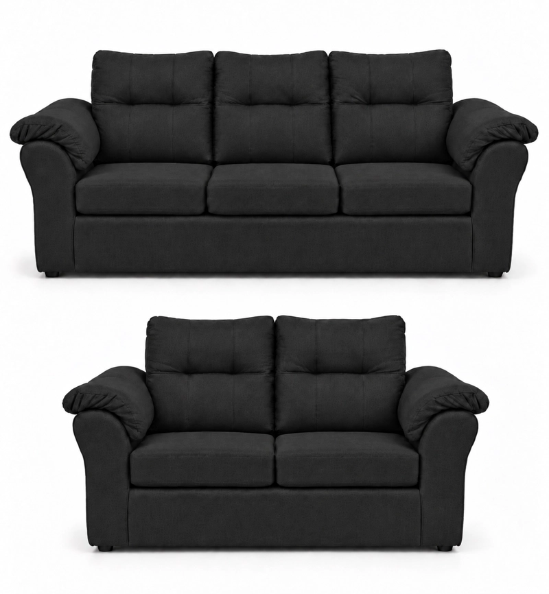 JUEGO DE LIVING DECO OUTLET  LAOS 3-2 CUERPOS TELA - 2