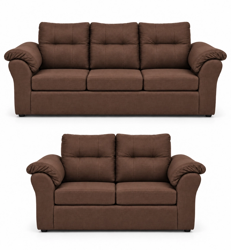 JUEGO DE LIVING DECO OUTLET  LAOS 3-2 CUERPOS TELA - 3