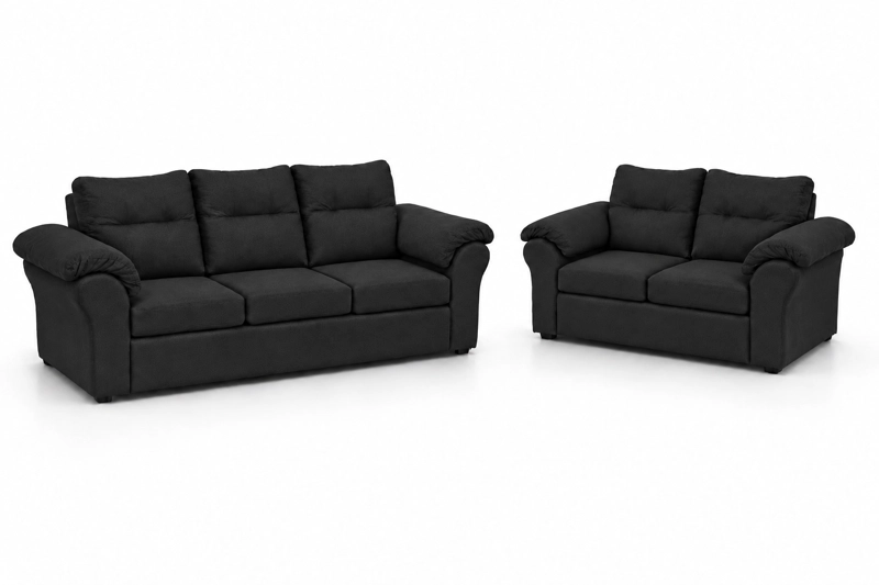 JUEGO DE LIVING DECO OUTLET  LAOS 3-2 CUERPOS TELA - 3