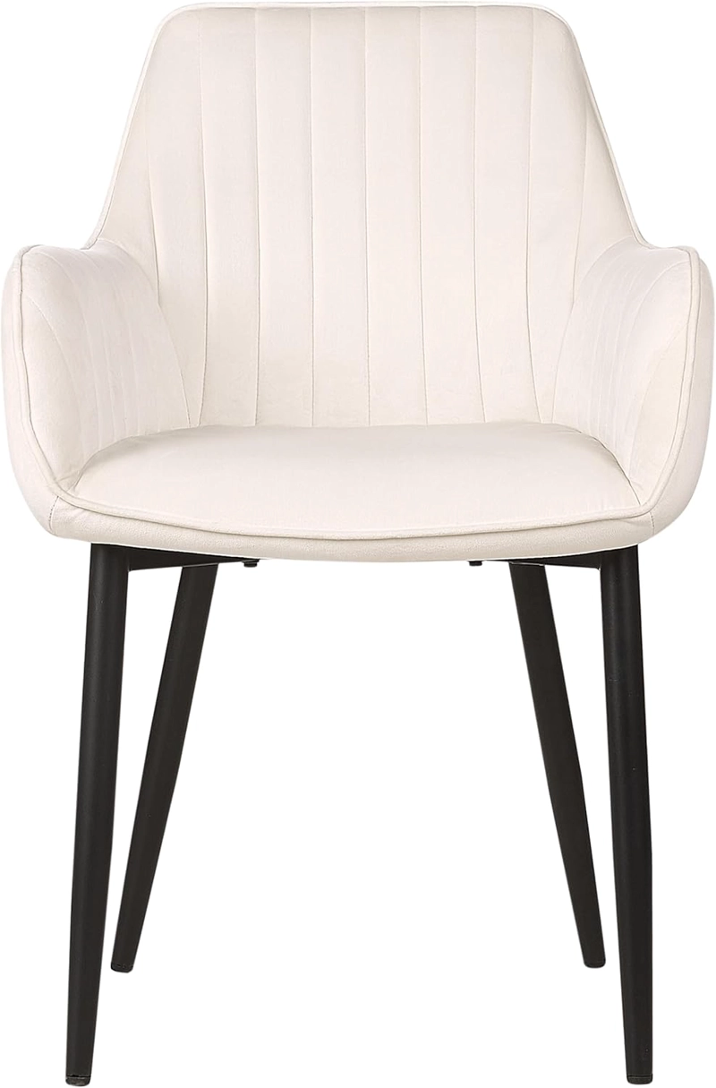 SILLA BUTACA SILLÓN POLTRONA VELVET PATAS EN COLOR NEGROS - 2
