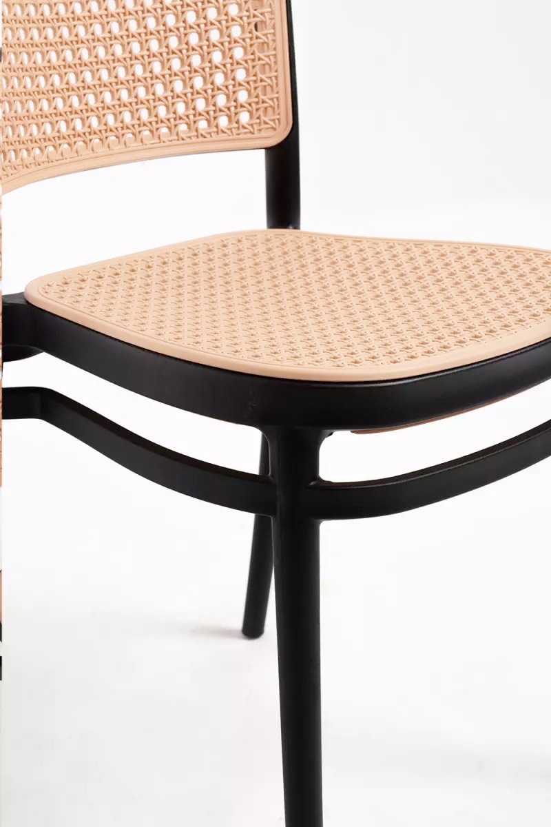 SILLA PARA TERRAZA O COMEDOR CON RATTAN LOMBARDIA - 6