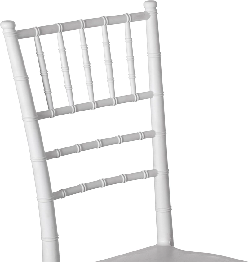SILLA CHIAVARI APILABLE PARA COMEDOR TERRAZA EVENTOS EN COLOR BLANCO - 4