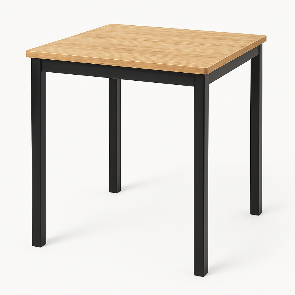 MESA 60X60 PARA RESTAURANTE CAFETERIA CASINO TERRAZA COMEDOR - 2
