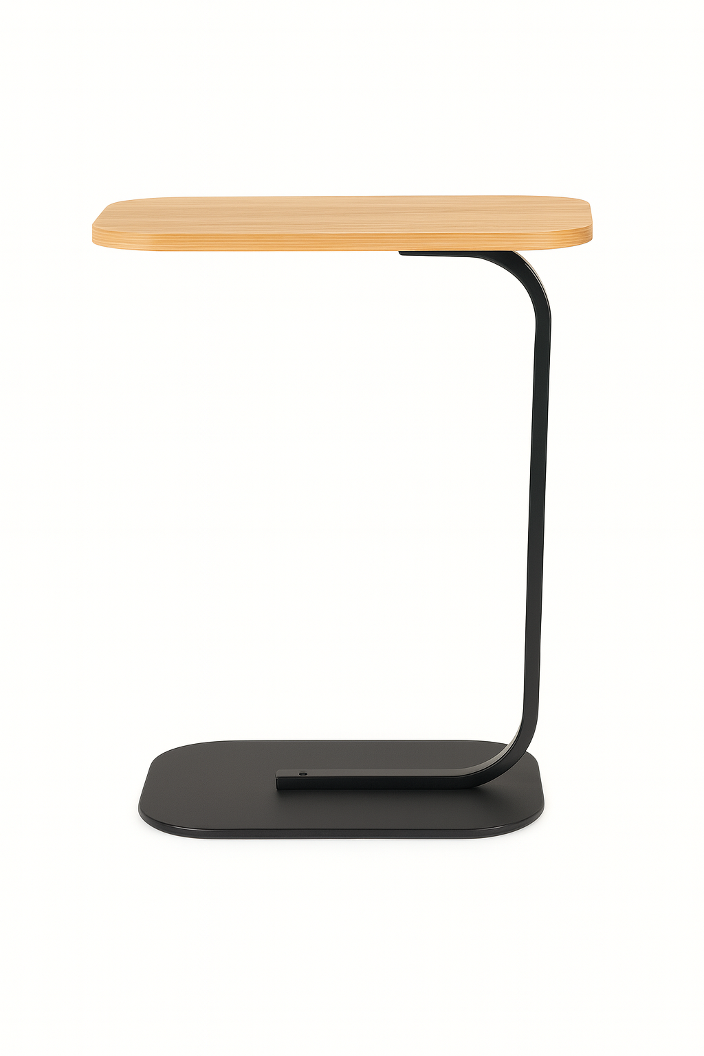 MESA LATERAL AUXILIAR MINIMALISTA WOOD NEGRA - 3