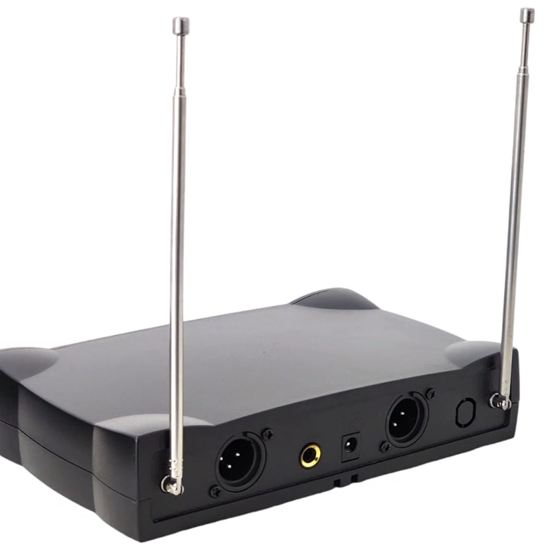 KIT DE 2 MICROFONOS INALAMBRICOS KARAOKE AUDIOPRO - 4