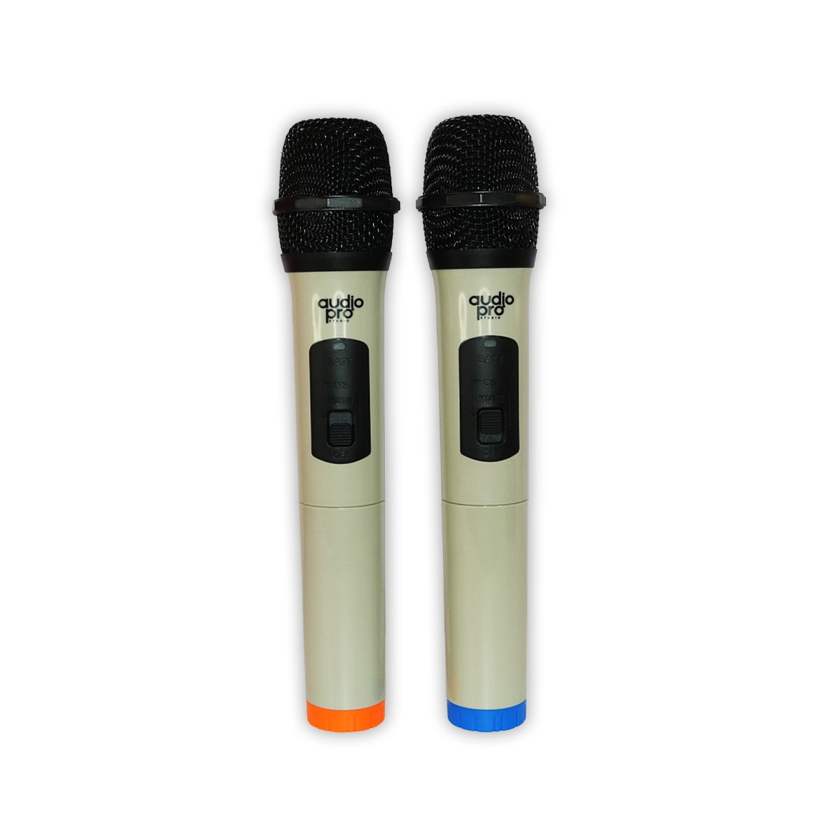 KIT DE 2 MICROFONOS INALAMBRICOS KARAOKE AUDIOPRO - 6