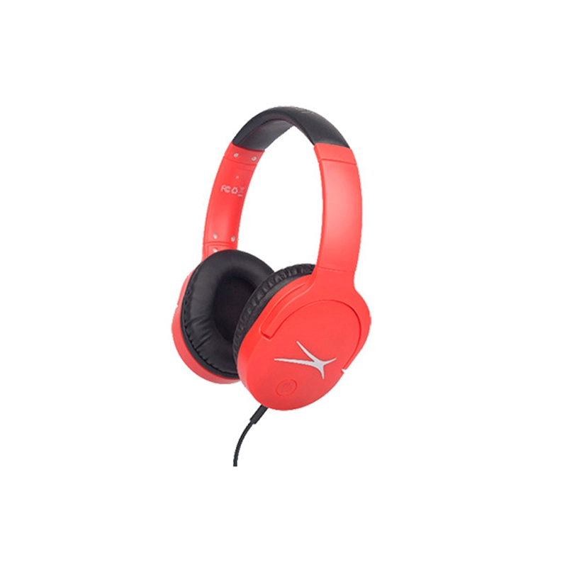 AUDÍFONOS ALTEC ALAMBICÓ ROJO MICRÓFONO - 1