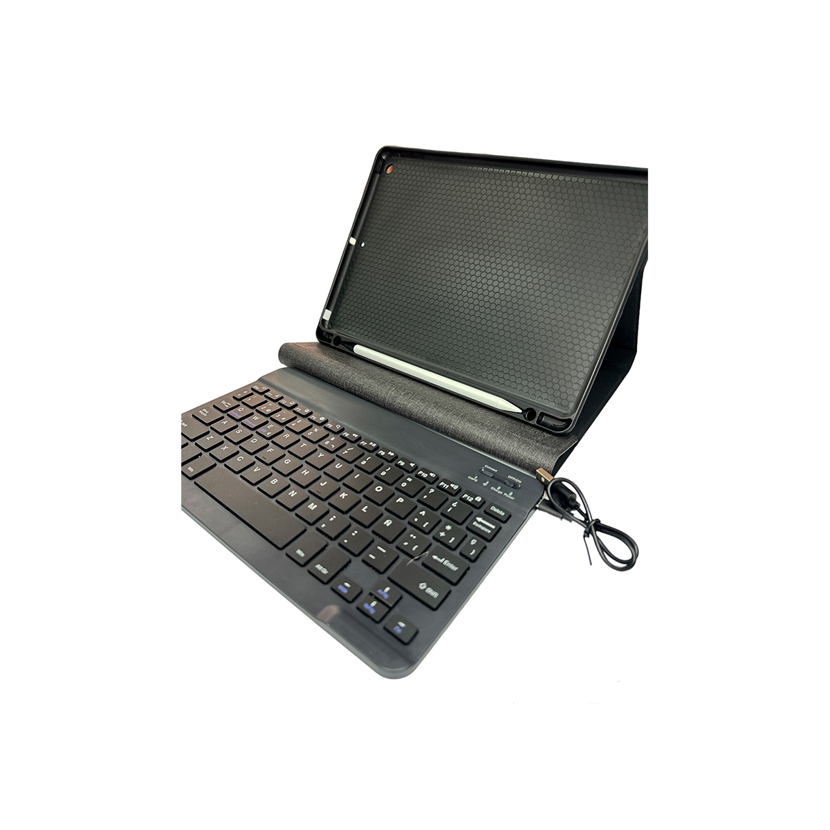FUNDA CON TECLADO JOIGO ESPAÑOL PARA IPAD AIR 6 M2 2024 - 3