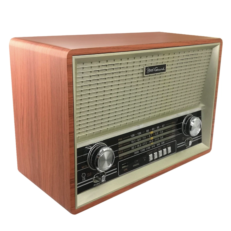RADIO VINTAGE CON BLUETOOTH RETRO RADIO AM/FM GRUND - 6