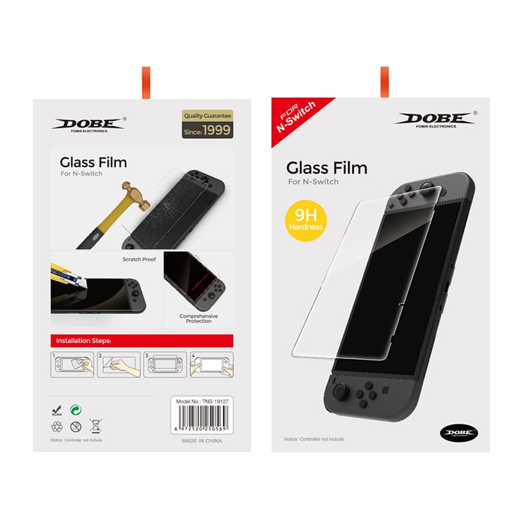 LÁMINA DOBE MICA PROTECTORA VIDRIO NINTENDO SWITCH - 5