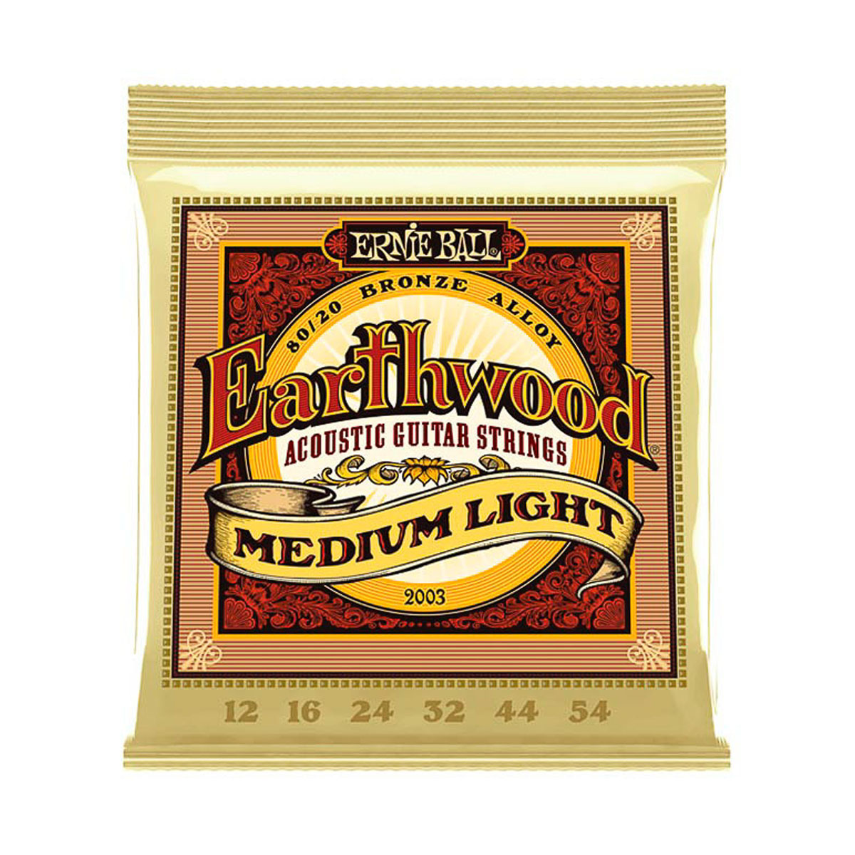 CUERDA ERNIE BALL GUITARRA ACÚSTICA EARTHWOOD 2003 - 1