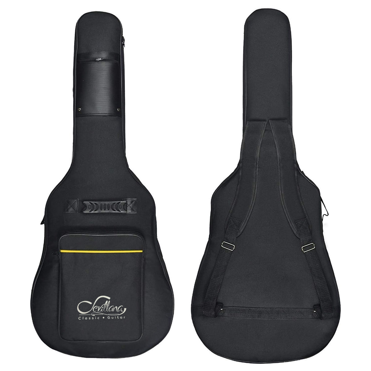 FUNDA SEVILLANA ALGODÓN ACOLCHADA GUITARRA 41” - 1