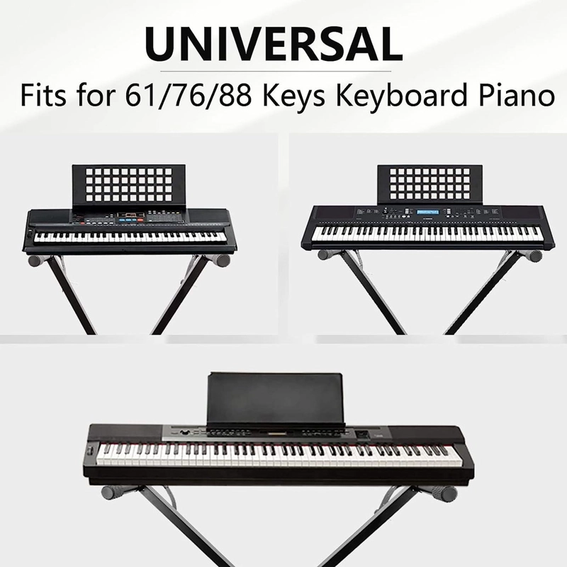 ATRIL SONNET STAND TECLADOS MUSICALES SIMPLE 8433 NEGRO - 2