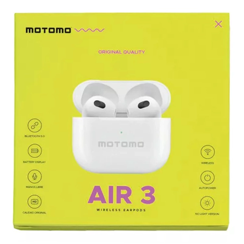 AUDÍFONOS MOTOMO 3 S BLUETOOTH - 3