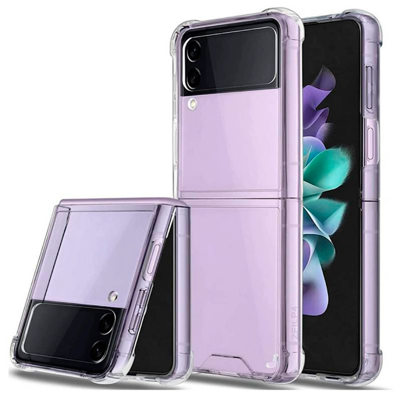 CARCASA JOIGO TRANSPARENTE ANTIGOLPE SAMSUNG Z FLIP 4 - 1