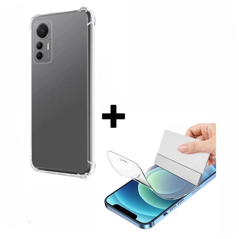 CARCASA JOIGO LÁMINA HIDROGEL TRANSPARENTE XIAOMI 12 LITE - 1