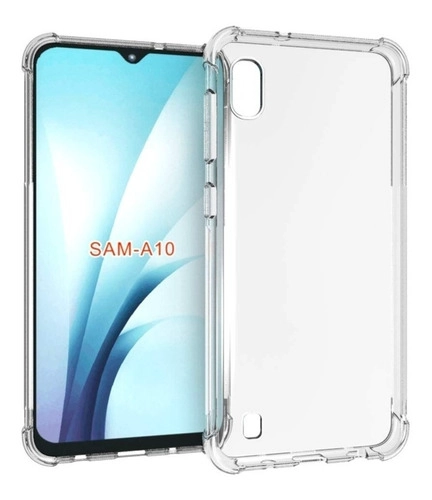 JOIGO CARCASA JOIGO SAMSUNG A10 TRANSPARENTE REFORZADO