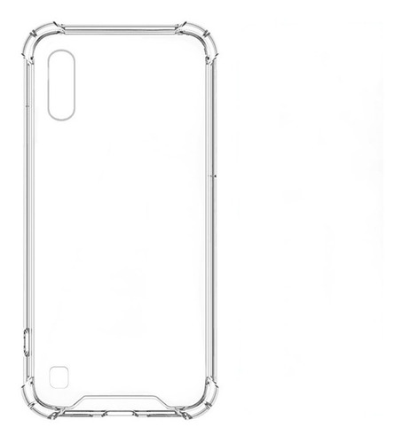 CARCASA JOIGO SAMSUNG A01 TRANSPARENTE REFORZADO - 1