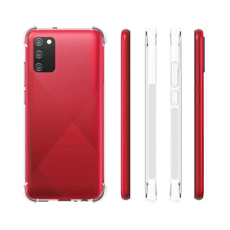 JOIGO CARCASA JOIGO SAMSUNG A02S TRANSPARENTE REFORZADO