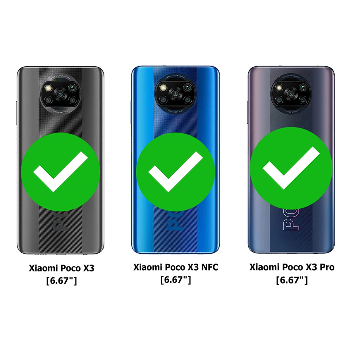 CARCASA JOIGO XIAOMI POCO X3 PRO POCO X3 NFC TRANSPARENTE - 2