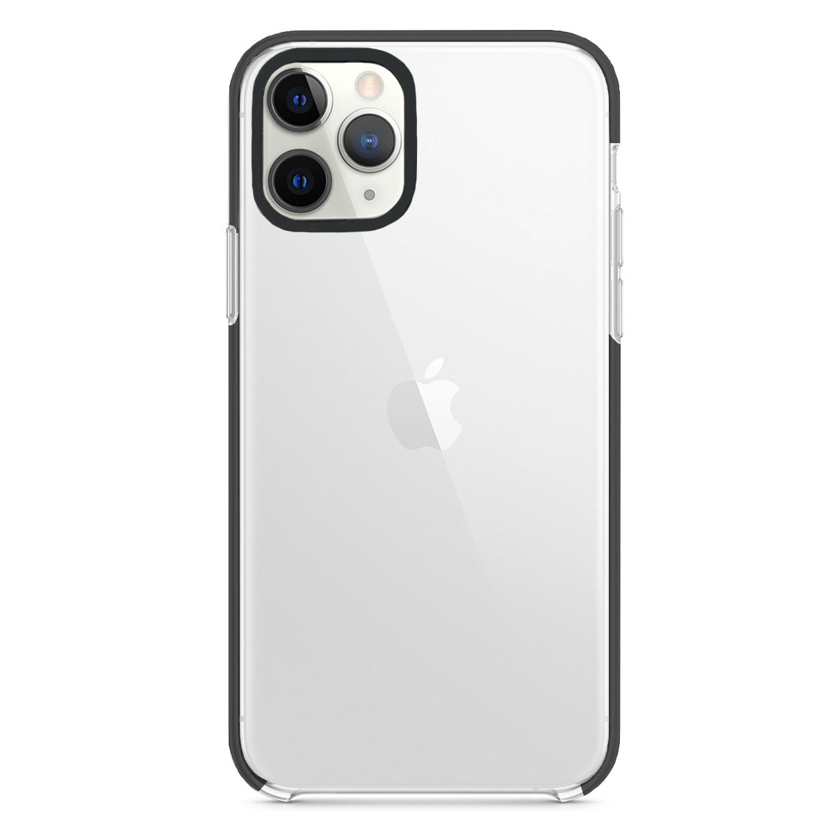 CARCASA JOIGO IPHONE 14 PRO FLUOR TRANSPARENTE BORDE NEGRO - 1
