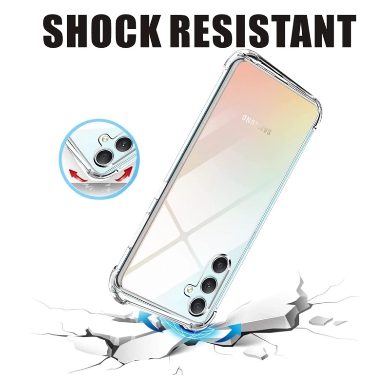 CARCASA JOIGO SAMSUNG A34 5G TRANSPARENTE REFORZADA - 2